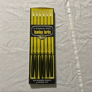 Vintage fondue forks